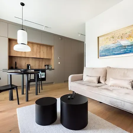 Centrum Nauki Kopernika Luxury Studio Varsavia Esterno foto